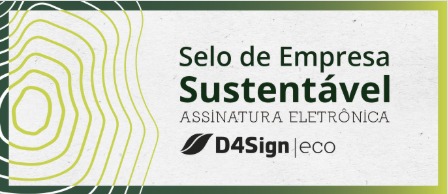 Selo de Empresa Sustentável - D4Sign Eco